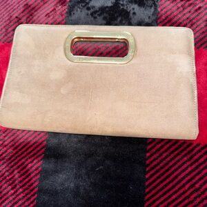 Elegant Tan Clutch Bag